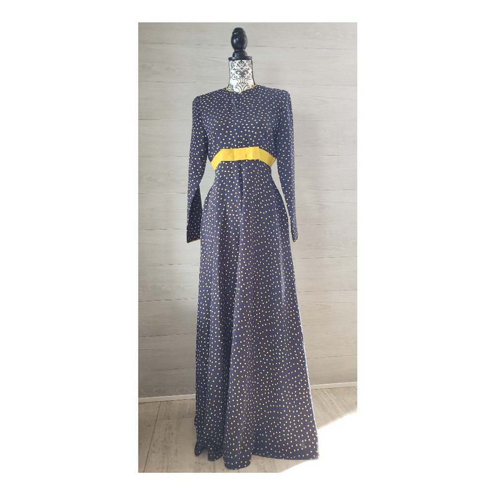 60/70’s Vintage Bendigo Impressions Dress (S/M) View 5